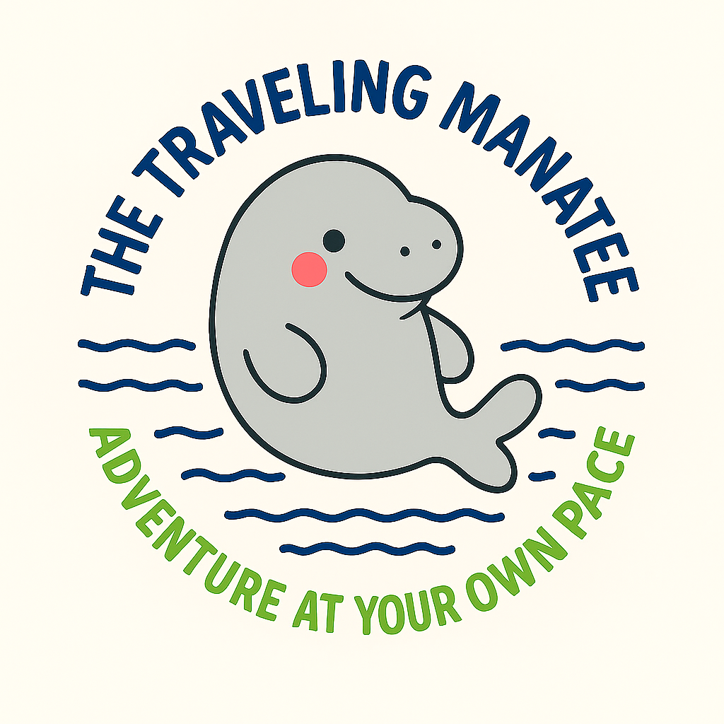 The Traveling Manatee logo